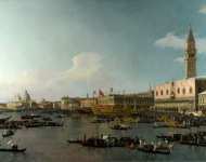 Canaletto - Venice - The Basin of San Marco on Ascension Day
